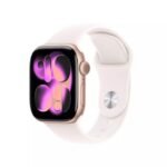 Apple Watch Series 11 GPS 42mm Rose Gold Aluminium MEU04 S/M